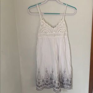 American rag white summer dress.